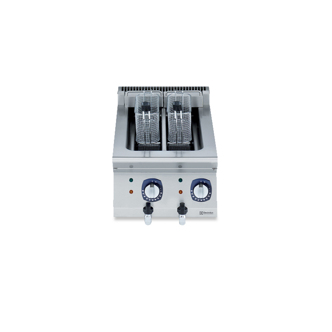 700XP 5L + 5L Double Pan Electric Bench Model Fryer 400mm | E7FRED2A00