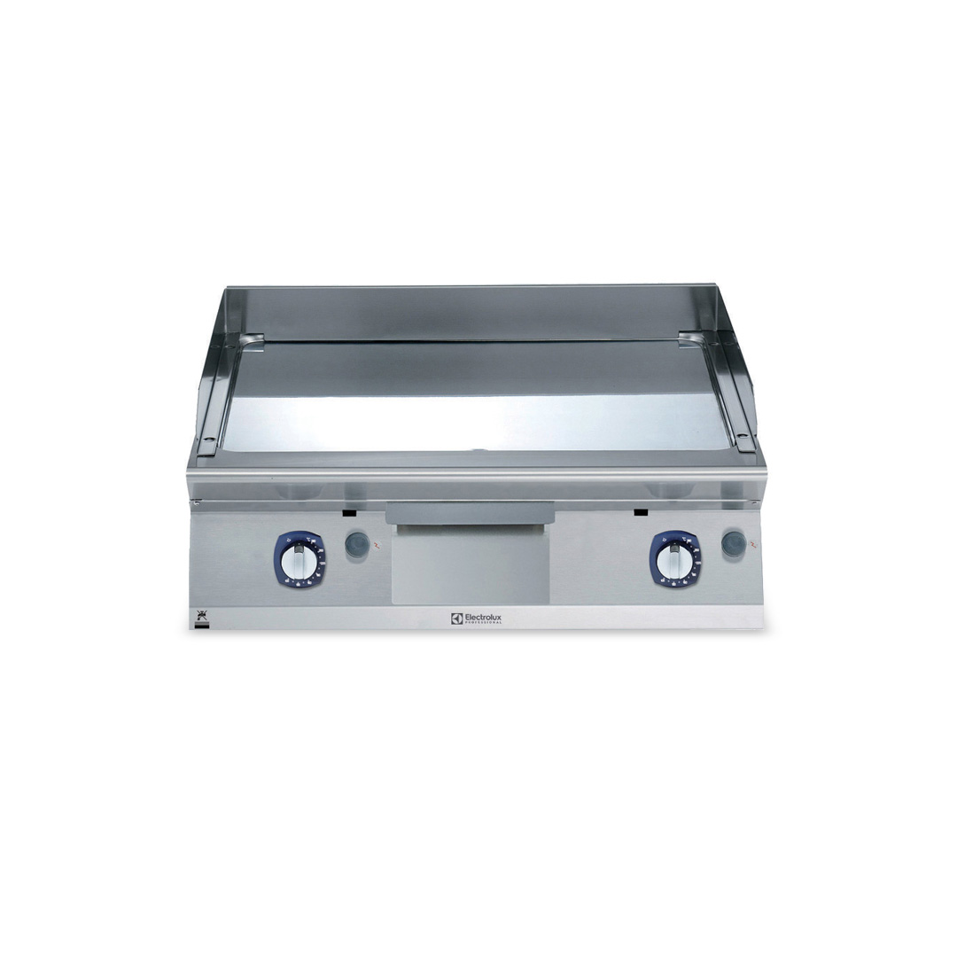 700XP Gas Griddle Plate with Smooth Polished Chrome Plate 800mm | E7FTGHCS00