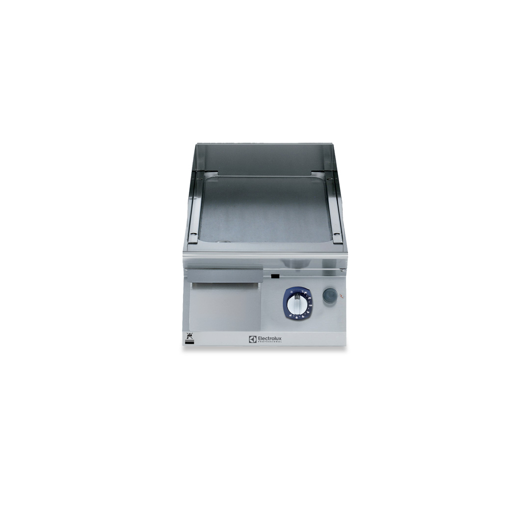 700XP Gas Griddle Plate with Smooth Brushed Chrome Plate 400mm | E7IIKAAOMCA