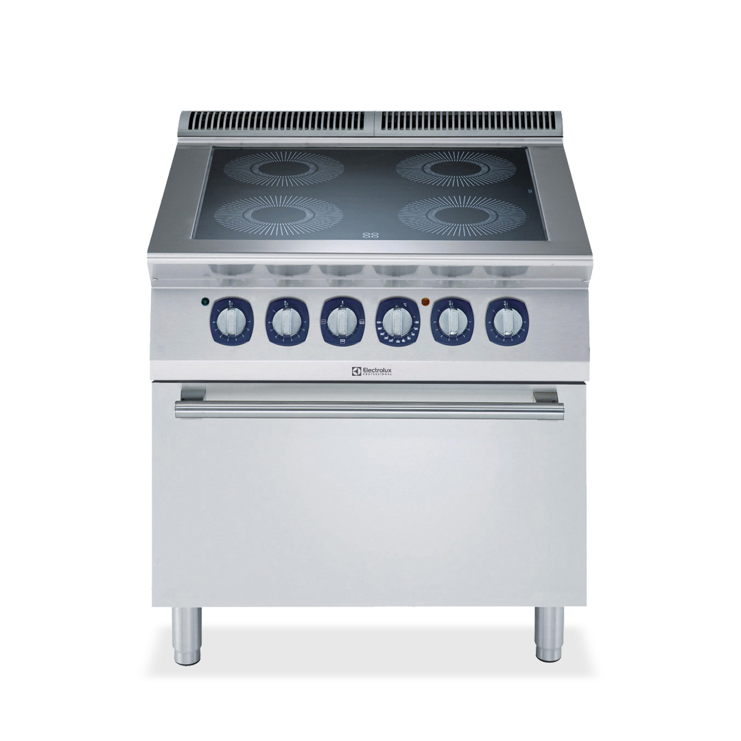 700XP 4 Zone Electric Infrared Cook Top with Electric Oven 800mm | E7IREH40E0