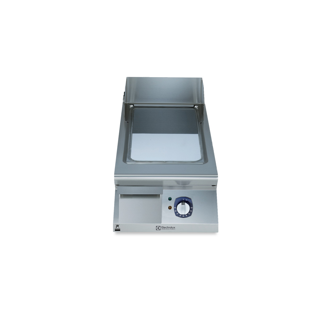 900XP Electric Griddle Plate with Smooth Polished Chrome Plate 400mm | E9FTEDCS00