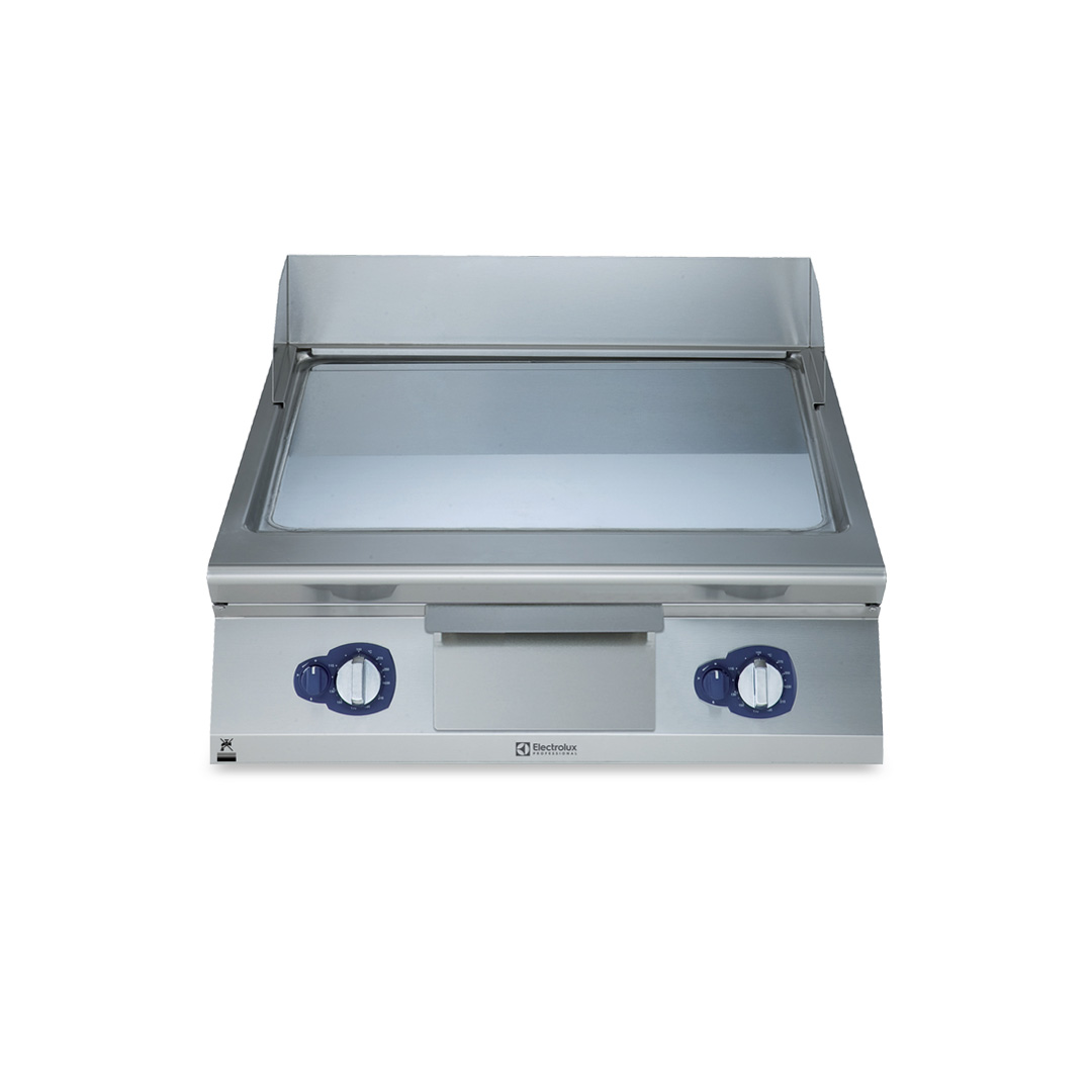 900XP Gas Griddle Plate with Smooth Polished Chrome Plate 800mm | E9FTGHCS00