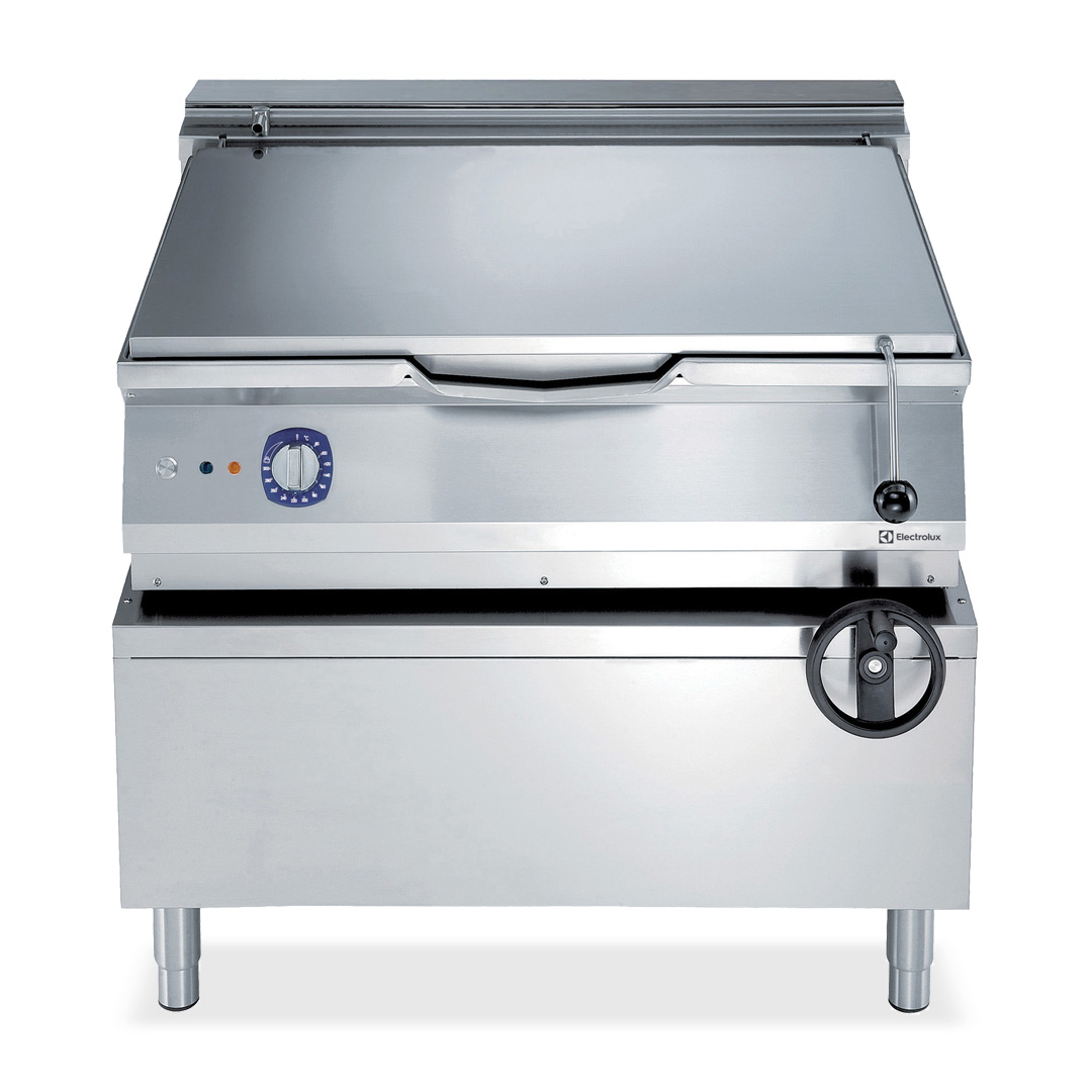 900XP 100L Electric Bratt Pan with Duomat Bottom and Manual Tilting | E9PPCDBAMG