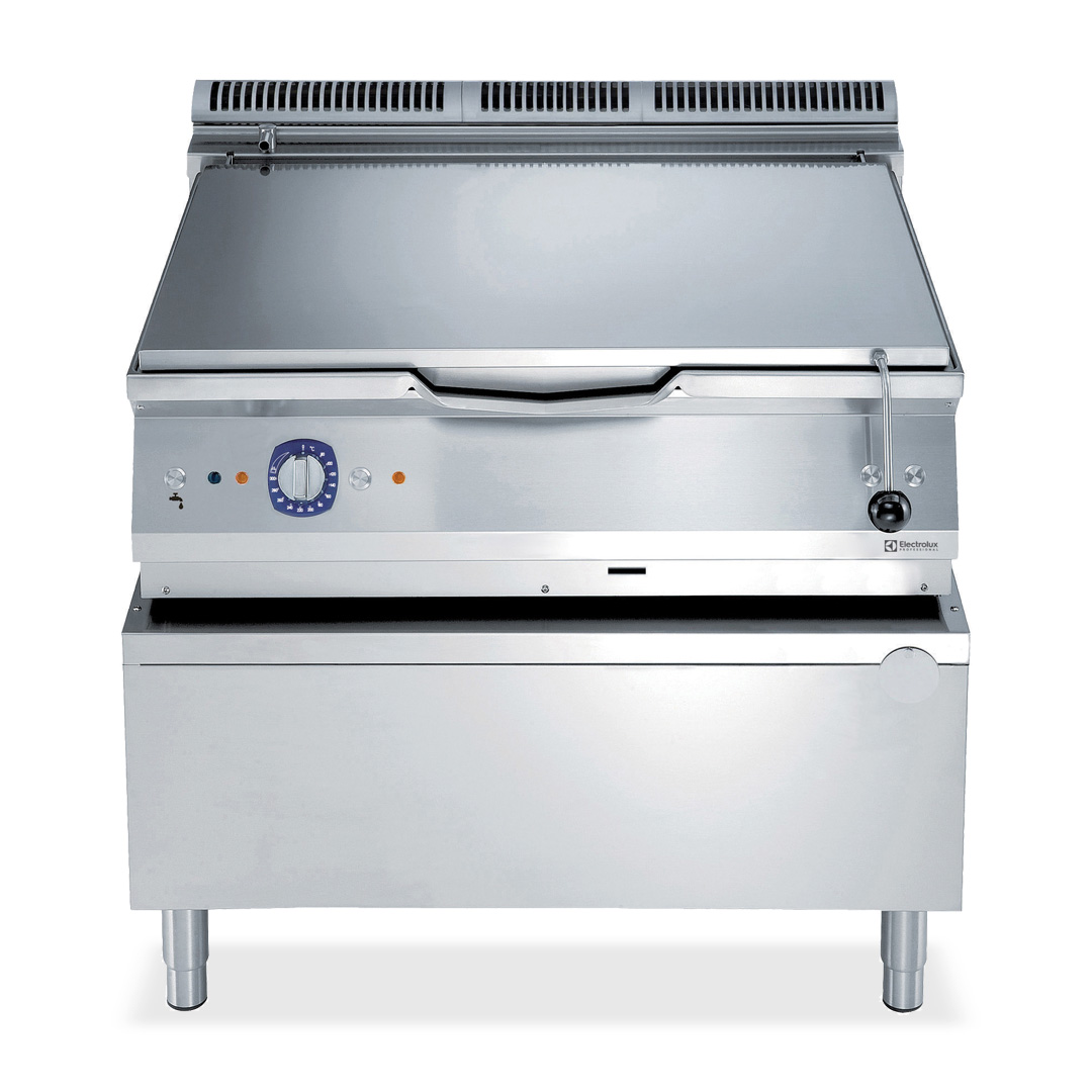 900XP 100L Gas Bratt Pan with Duomat Bottom and Electric Tilting | E9PPCSBAMGD