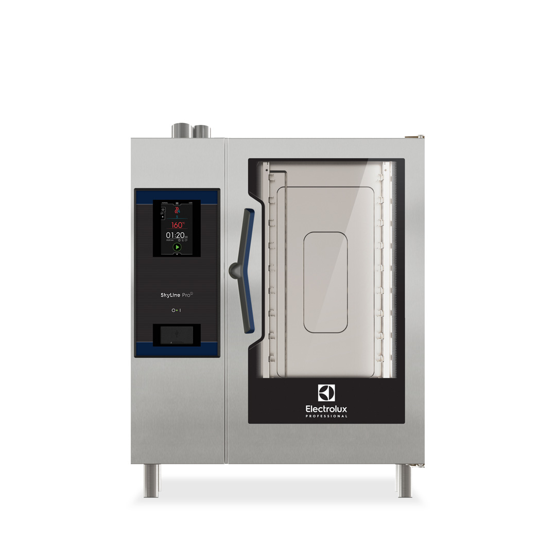 SKYLINE ProS 10 x 1/1GN Electric Direct Steam Combi Oven with Touch Controls | ECOE101K2S0