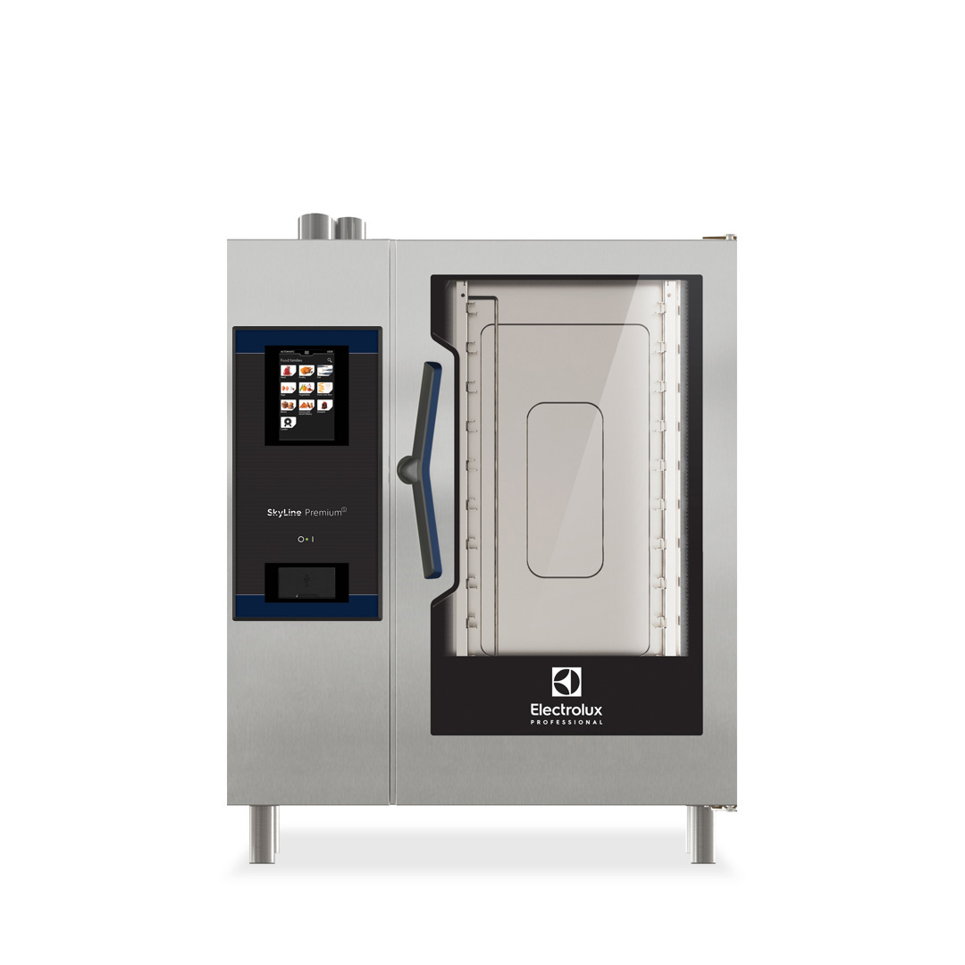 SKYLINE PremiumS 10 x 1/1GN Electric Combi Oven with AISI 316 Boiler and Touch Controls