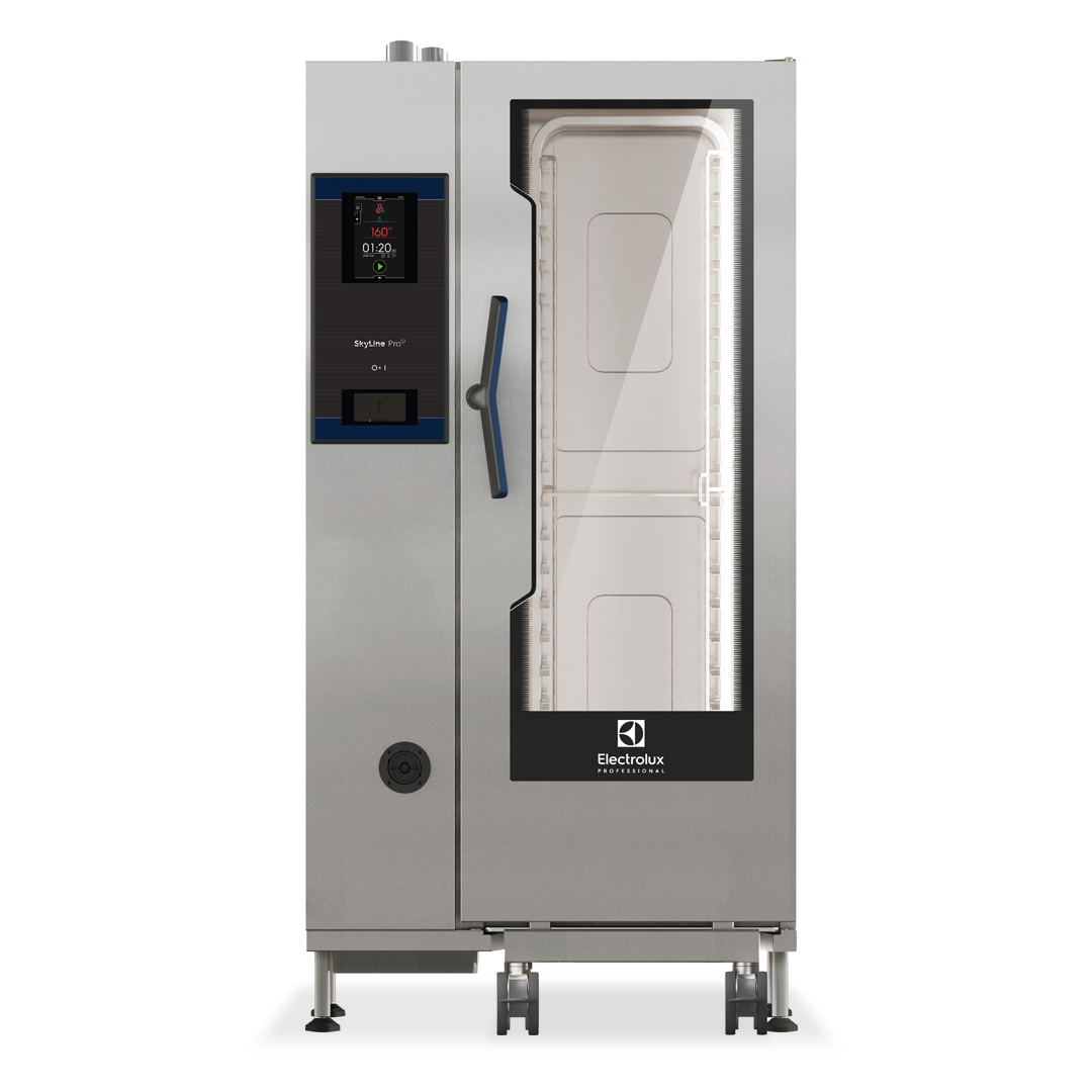 SKYLINE ProS 20 x 1/1GN Electric Direct Steam Combi Oven with Touch Controls | ECOE201K2S0