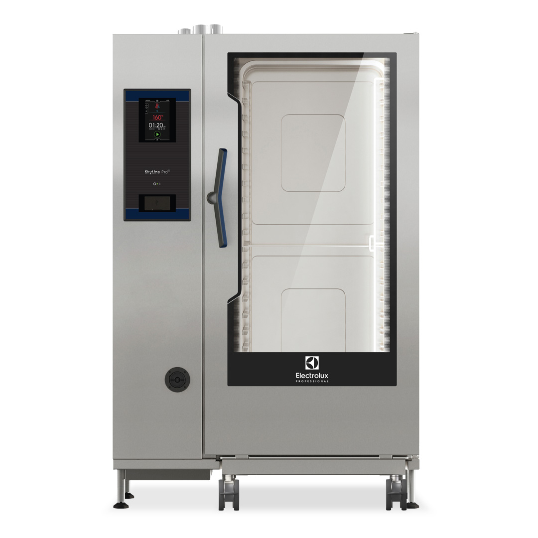 SKYLINE ProS 20 x 2/1GN Gas Direct Steam Combi Oven with Touch Controls | ECOE202K2U0