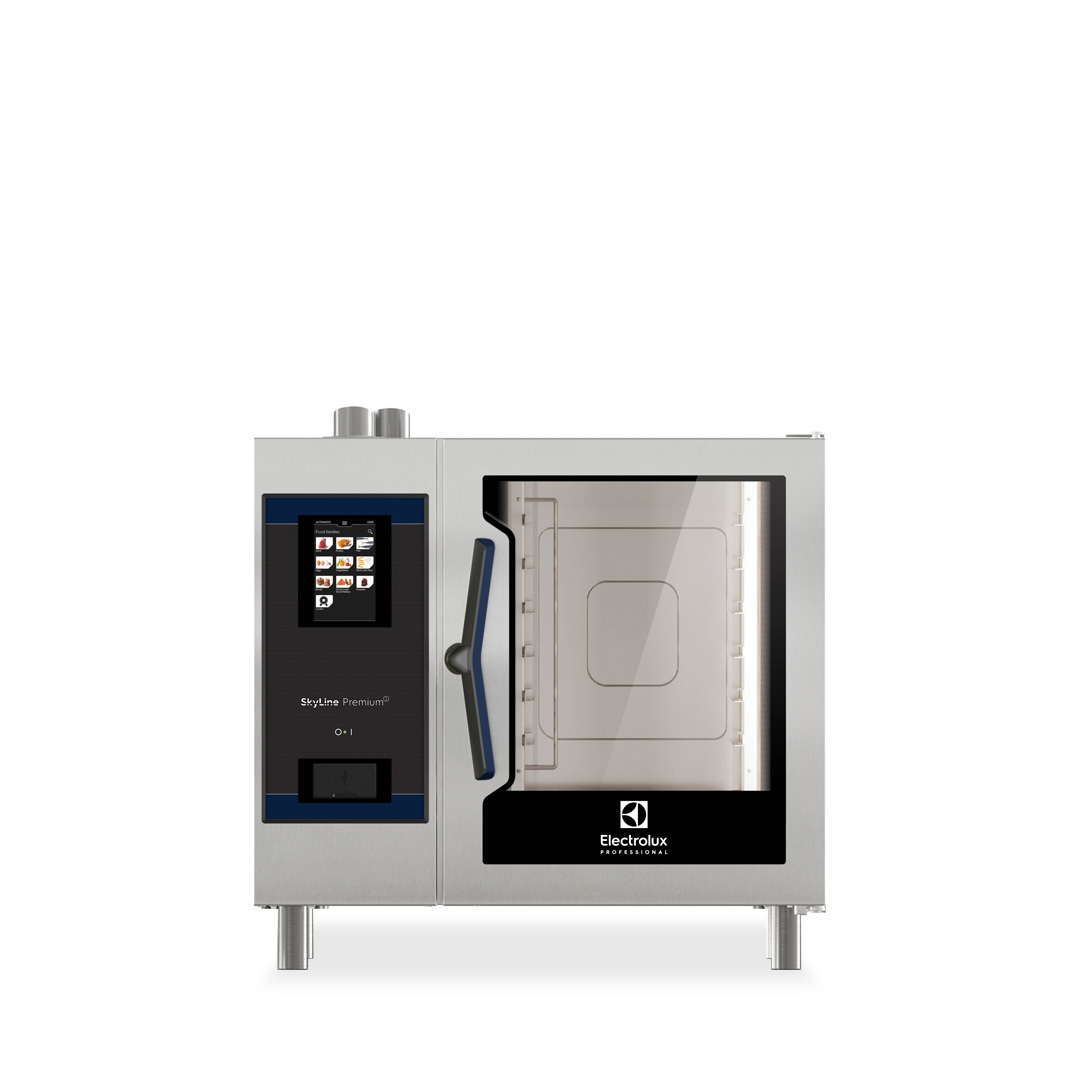 SKYLINE PremiumS 6 x 1/1GN Electric Combi Oven with AISI 316 Boiler and Touch Controls
