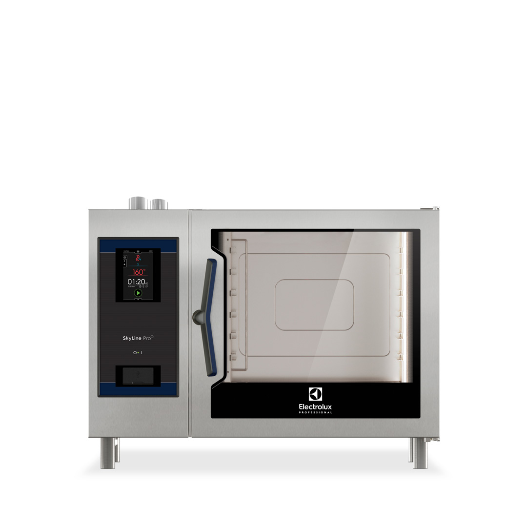 SKYLINE ProS 6 x 2/1GN Electric Direct Steam Combi Oven with Touch Controls | ECOE62K2S0