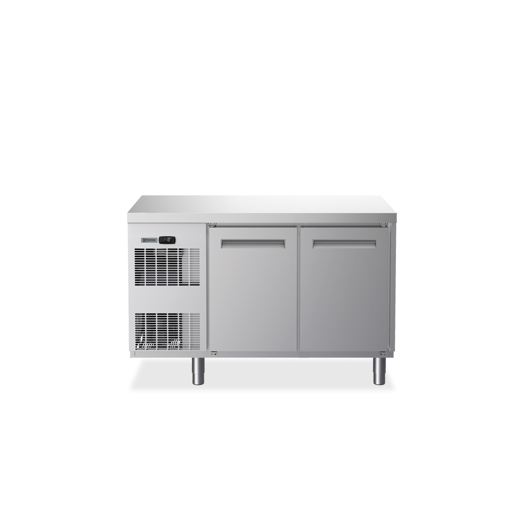 ecostore 2 Door Underbench Stainless Steel Freezer 160L