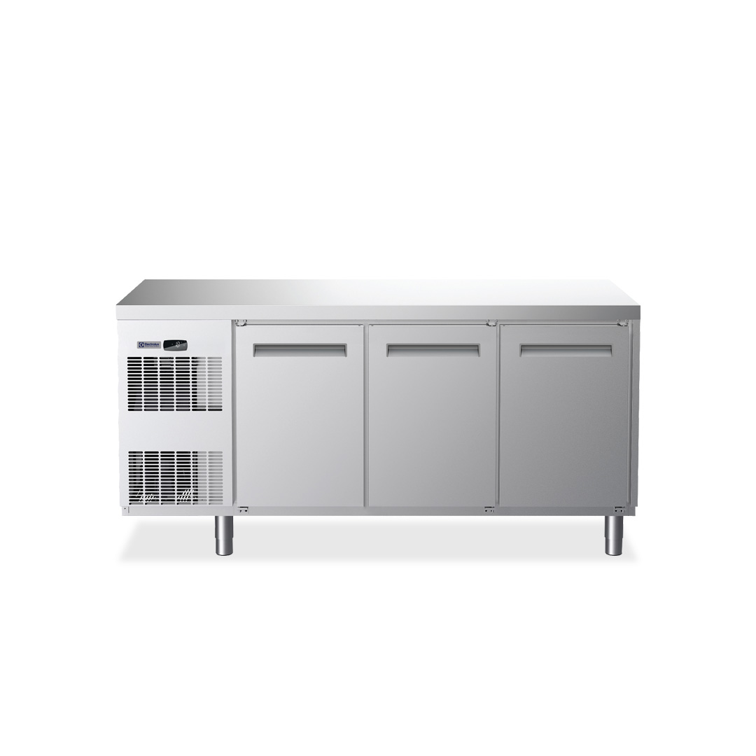 ecostore 3 Door Underbench Stainless Steel Freezer 240L