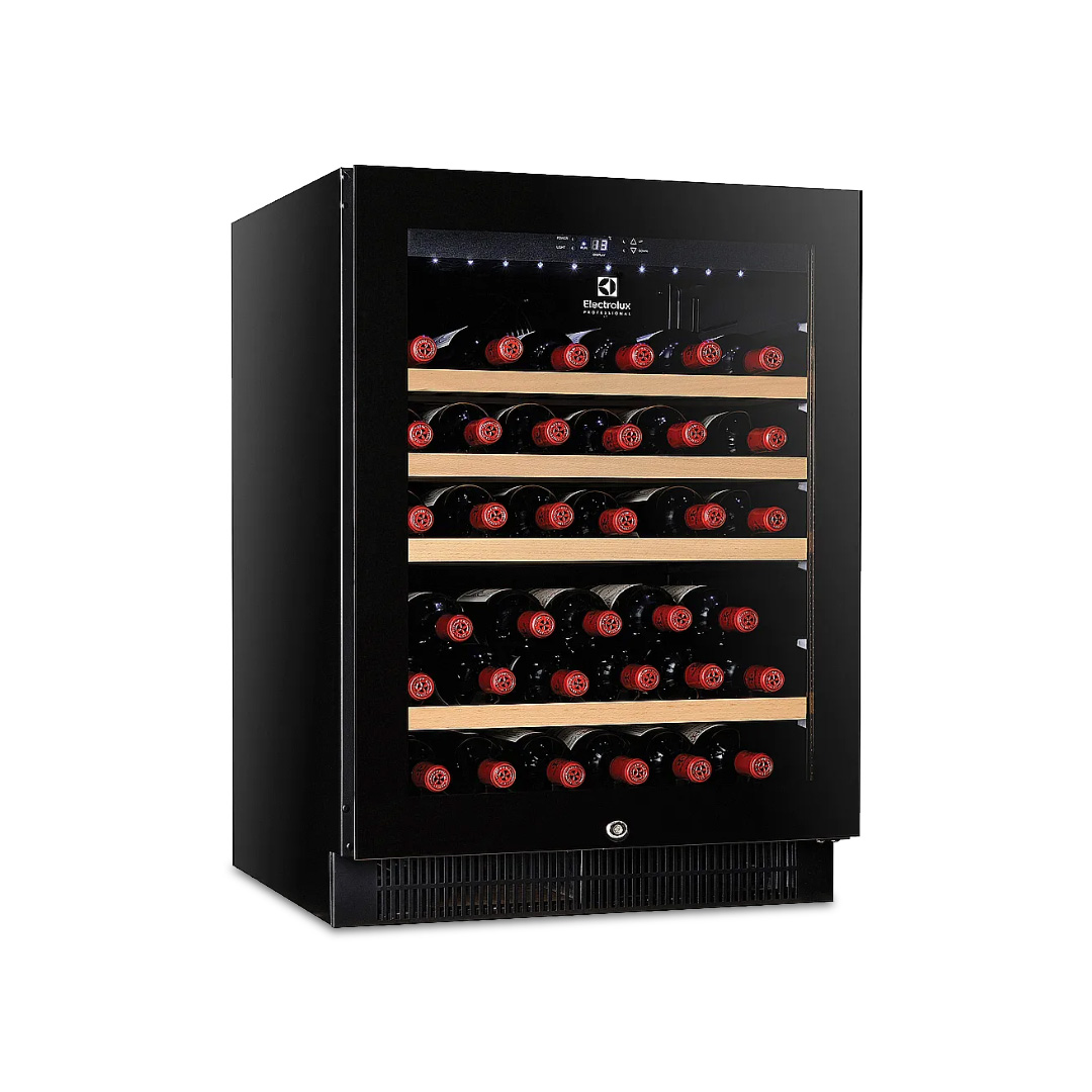 1 Glass Door Wine Refrigerator Black 50 Bottles | WC50BK1Z