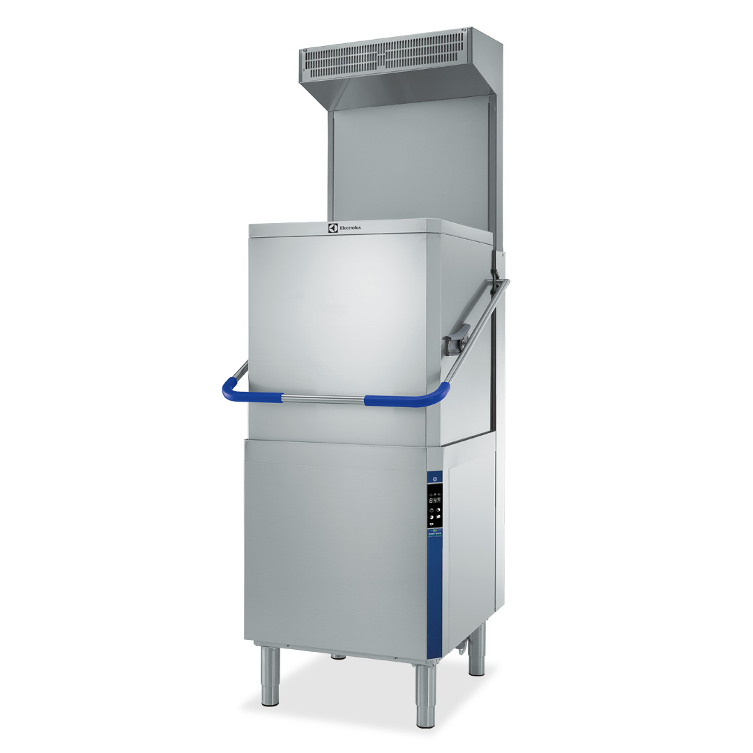 green&clean Hood Type Dishwasher with Heat Recovery, Drain Pump & Detergent Dispenser