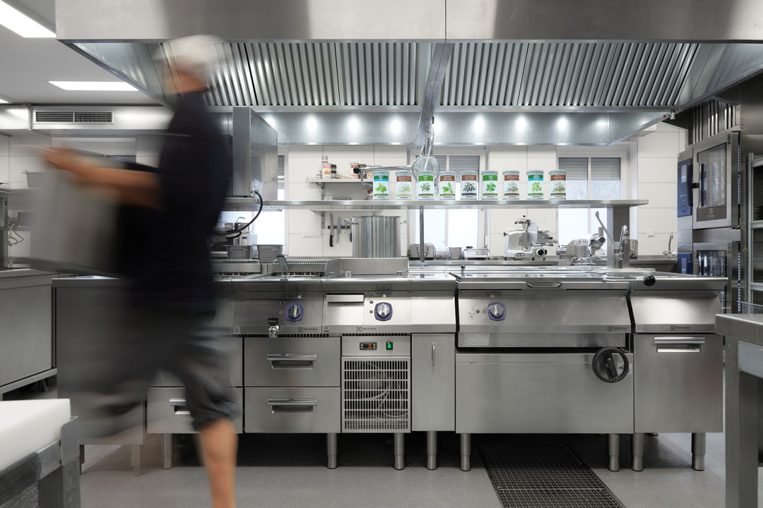 Electrolux Professional kitchen designed for optimal workflow