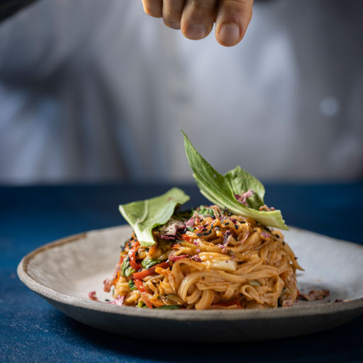 Electrolux Professional Chef finishing a dish