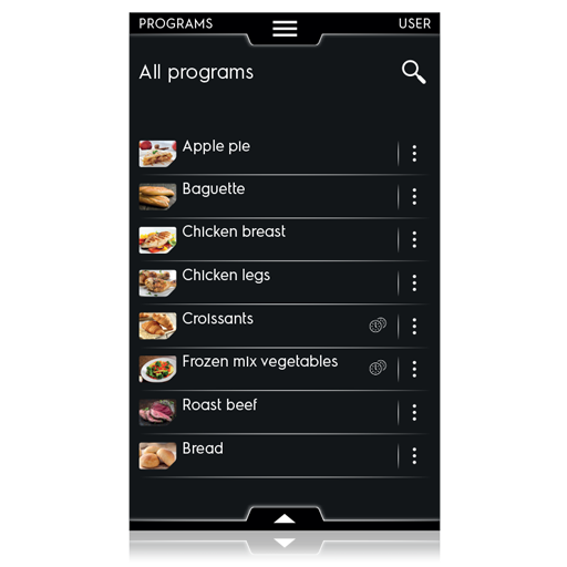 Electrolux SkyLine Combi Oven Programs Cooking Mode