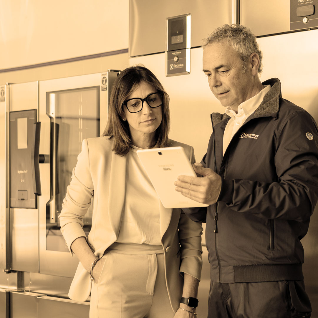 Lodge a service request for Electrolux Professional equipment